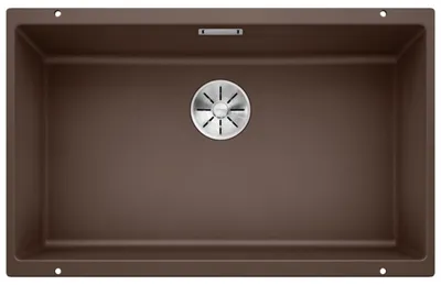 Immagine prodotto di BLANCO SUBLINE 700-U, SILGRANIT® PuraDur®, caffè, senza telecomando di scarico