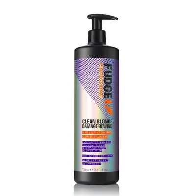 Obrázok produktu pre Fudge Professional Clean Blonde Damage Rewind Violet-Toning Conditioner tónovací kondicionér pre blond vlasy 1000 ml