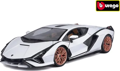 Obrázek produktu pro BBURAGO Lamborghini Sian FKP 37, Model supersportovního automobilu, Sestavený, 1:18, Lamborghini Sian FKP 37 1:18, Jakékoliv pohlaví, Kov, Plast
