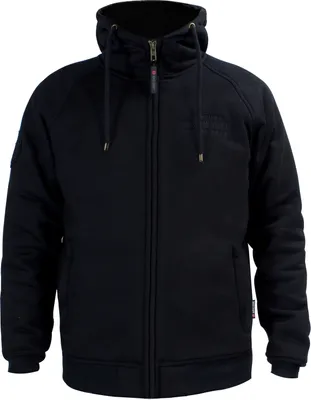 Produktbild von John Doe Motorrad XTM Zip Hoodie, schwarz, 3XL