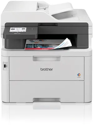 Obrázok produktu pre Brother MFC-L3760CDW, LED, Farebná tlač, 600 x 2400 DPI, Farebné kopírovanie, A4, Čierna, Biela