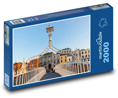 Obrázek produktu pro Puzzle 2000 Dublin - Most Ha'penny, Irsko - martinpuzzle