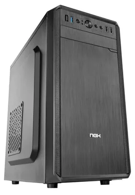 Obrázok produktu pre Lite LITE030, Midi Tower, PC, Čierna, micro ATX, Mini-ITX, Plast, SPCC, Domov / kancelária