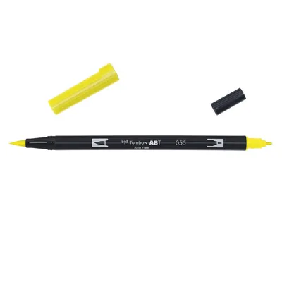 Immagine prodotto di Tombow ABT-055ABT Penna a pennello doppio 055 giallo di processo