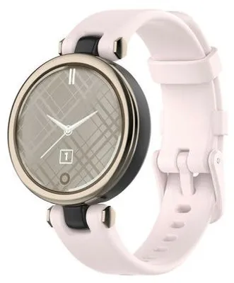 Produktbild von By Qubix Silikonarmband - Hellrosa - passend für Garmin Lily