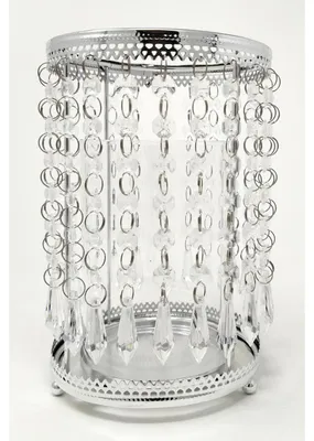 Produktbild von Windlicht, Teelichthalter STRASS H. 17cm D. 12cm Formano WA