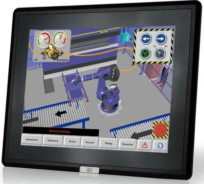 Produktbild von Moxa 12" LCD MONITOR, TOUCH, PROJEC, 47102