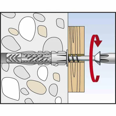 Produktbild von Universaldübel UX 8x50 RH K