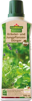 Produktbild von Kräuter- und Jungpflanzendünger (500 ml) | Flüssigdünger von Florissa