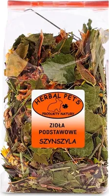 Obrázok produktu pre Bylinné domáce zvieratá - Základné byliny pre činčilu 100g Herbal Pets