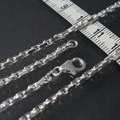 Produktbild von Ankerkette 70cm Halskette 2,5mm 925 Sterling Silber Kette 10825-70