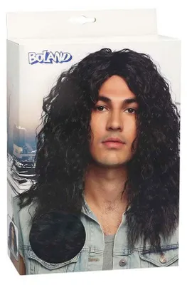 Produktbild von Boland Perücke Rock-'n'-Roll braun lang gewellt synthetisches Haar