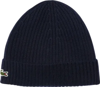 Zdjęcie produktu dla Lacoste czapka uni  z dzianiny z wyszywanym logo