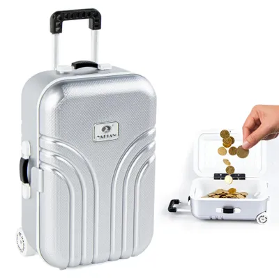 Produktbild von Mini-Geldkasten im Trolley-Design für moderne Dekoration