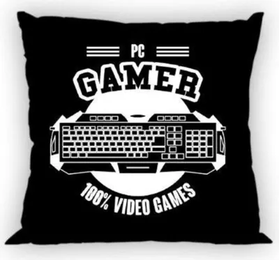 Zdjęcie produktu dla Poszewka 40x40 bawełniana dwustronna na jasiek gamer dla gracza