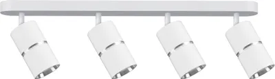 Obrázek produktu pro Nástěnná a stropní lampa 4xGU10, bílá, otočná, BAMBOO 324665 Polux