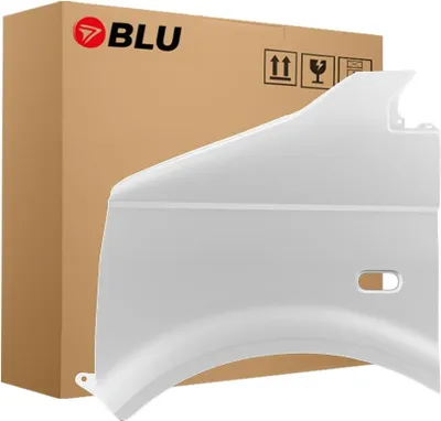 Image de BLU Aile Compatible avec VW Volkswagen Transporter T5 / Multivan LB9A Gauche Weiss CandyWeiss | 2003-2015 | Avant | Peint| Prêt à Monter | Galvanisé