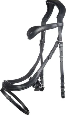 Produktbild von HKM Reittrense -Anatomic-, Farbe:9100 schwarz, Größe:Pony