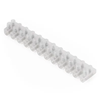Produktbild von Lüsterklemme McPower, 12 Klemmen, 6,0mm², 10A, transparent