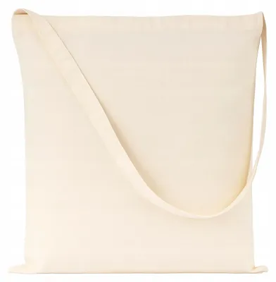 Produktbild von Allbag Stofftasche 38x42 cm Baumwolle ECRU Einkaufstasche