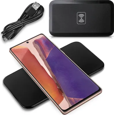 Produktbild von QI Wireless Schnell Ladegerät Samsung Galaxy Note 20 Kabellos Induktives Laden