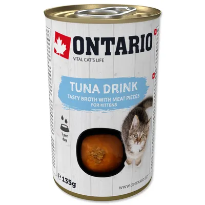 Obrázek produktu pro Drink Ontario Kitten tuňák 135g