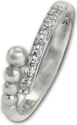 Produktbild von SilberDream Ring Gr. 54 17,2 SilberDream Ringe Damen Echt-Schmuck SDR409W54