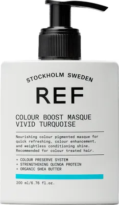 Image de Ref Masque Colour Boost Vivid Turquoise 200ml