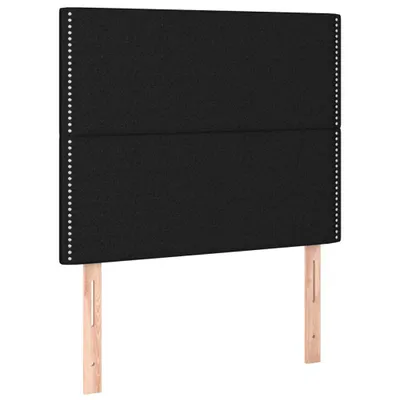 Produktbild von vidaXL Kopfteil Schwarz 90x5x118/128 cm Stoff