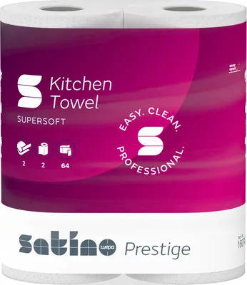 Immagine prodotto di Satino Küchenrolle Prestige 160740 2lg. 2x64Bl.