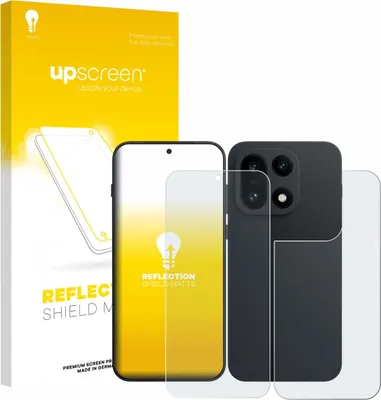 Produktbild von upscreen Schutzfolie für OnePlus 15 (Display+Rückseite) Displayschutz Displayschutzfolie Folie Matt Entspiegelungsfolie