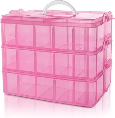 Produktbild von Famanu Aufbewahrungsbox 30 Fächer - Transparent