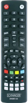 Immagine prodotto di Schwaiger UFB3802533 Schwaiger Universalfernbed. 8 in 1 vorprammiert schwarz