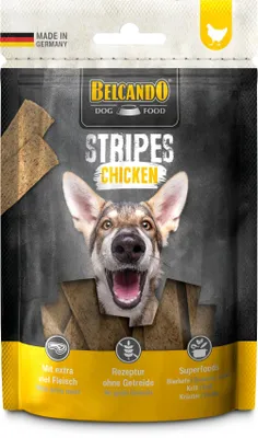 Image de Belcando Stripes Chicken friandise pour chiens au poulet sans céréales monoprotéines