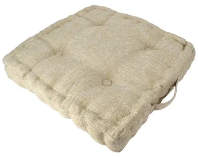 Produktbild von Stuhlkissen 4 Punkt Grob-Cord 40x40x8cm Wählbar in 6 Farben
