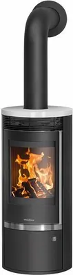Produktbild von Oranier | Kaminofen | Rota Top 2.0 | 5,5 kW | Schwarz, Top Seidenweiß