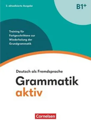 Cover of a German language grammar textbook.