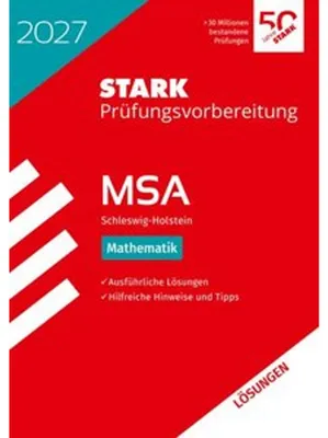 Immagine prodotto di STARK Lösungen zu Mathematik - MSA 2027 Schleswig-Holstein - Prüfungsvorbereitung