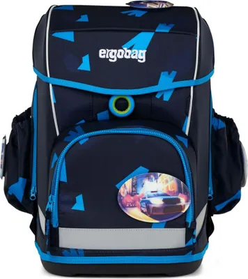 Produktbild von ergobag cubo light Schulranzen-Set VerfolgBärjagd