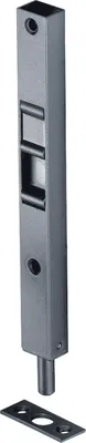 Produktbild von Kantenriegel U-Gehäuse mit Griffschieber eckig, 200 x17x 12 mm, verzinkt