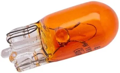 Image de Ampoule à culot en verre Spahn, 12 V, 5 W, jaune, B2,1x9,5D