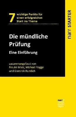 Produktbild von Die mündliche Prüfung