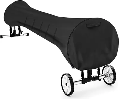 Imagen del producto de Cubierta plegable para piscina, de 40 metros, resistente a los rayos UV, para estanques de jardín
