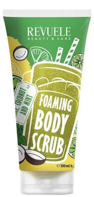 Immagine prodotto di Revuele Scrub corpo schiumogeno 200 ml al lime, cocco e menta