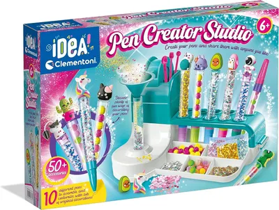 Obrázek produktu pro CLEMENTONI IDEA 18780 Kreativní sada | Laboratoř pro výrobu per