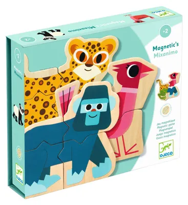 Image de Puzzle magnétique Mixanimo, Djeco