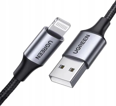 Zdjęcie produktu dla Gembird CC-USB2S-AM8PM-1.5M-W, 1,5 m, Lightning, USB A, Męska, Męska, Biały