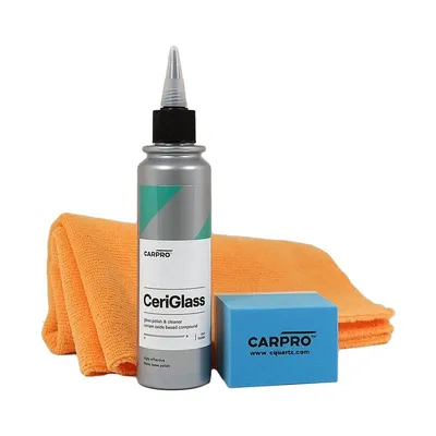 Produktbild von CarPro Ceriglass 150 ml Scheibenpolier-Set