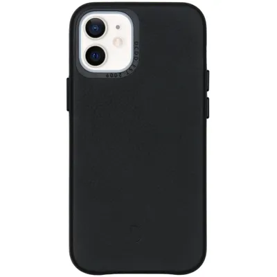 Image de Decoded - Apple iPhone 12 Mini Coque en cuir véritable Backcover - Noir