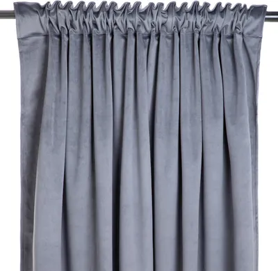 Produktbild von Záclona Blackout Záves B2 Velvet Dark Grey Essentials HOMLA